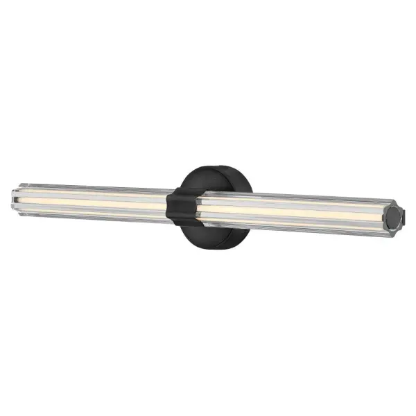 Georgette LED Vanity Light in Black - Image 8