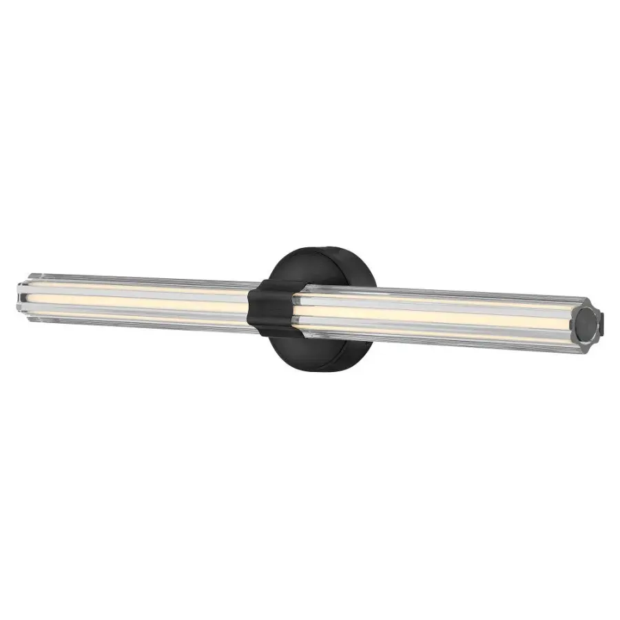 Georgette LED Vanity Light in Black - Image 8