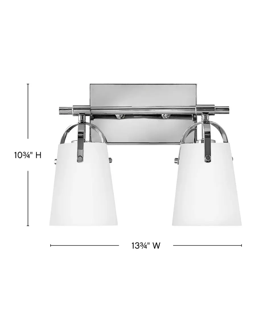 Small Two Light Vanity - Image 2