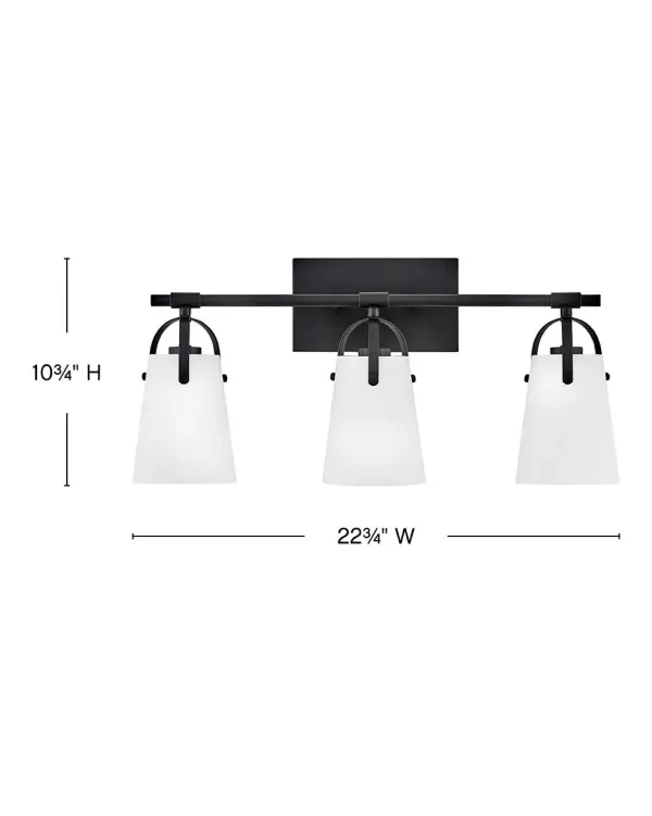 Medium Three Light Vanity - Image 9