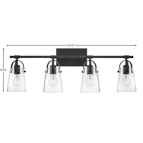 Large Four Light Vanity - Image 11