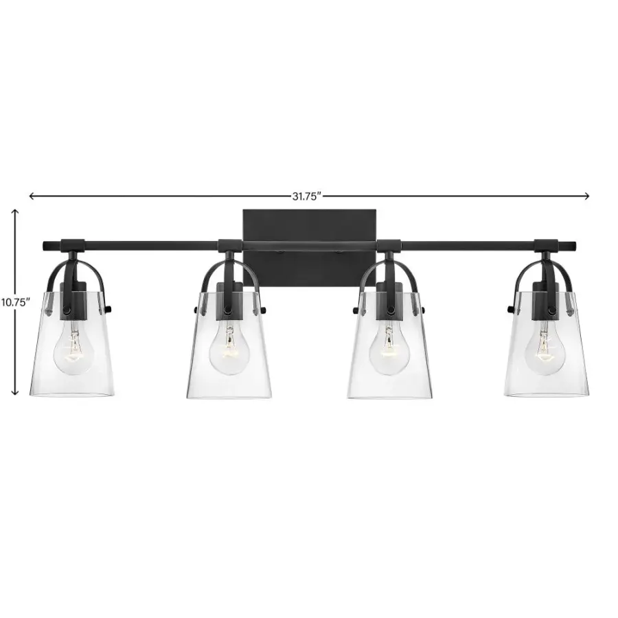 Large Four Light Vanity - Image 11