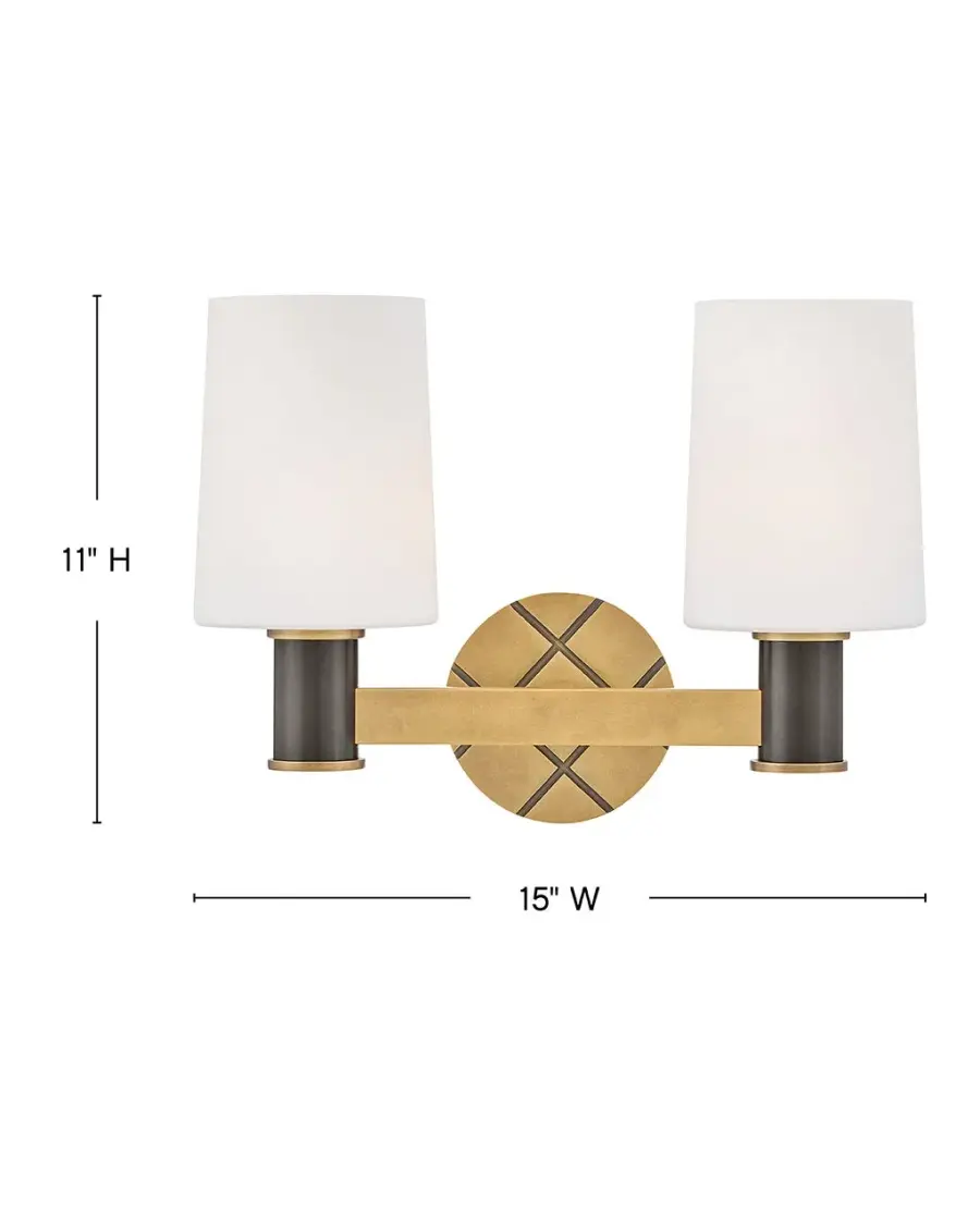 Small Two Light Vanity - Image 11