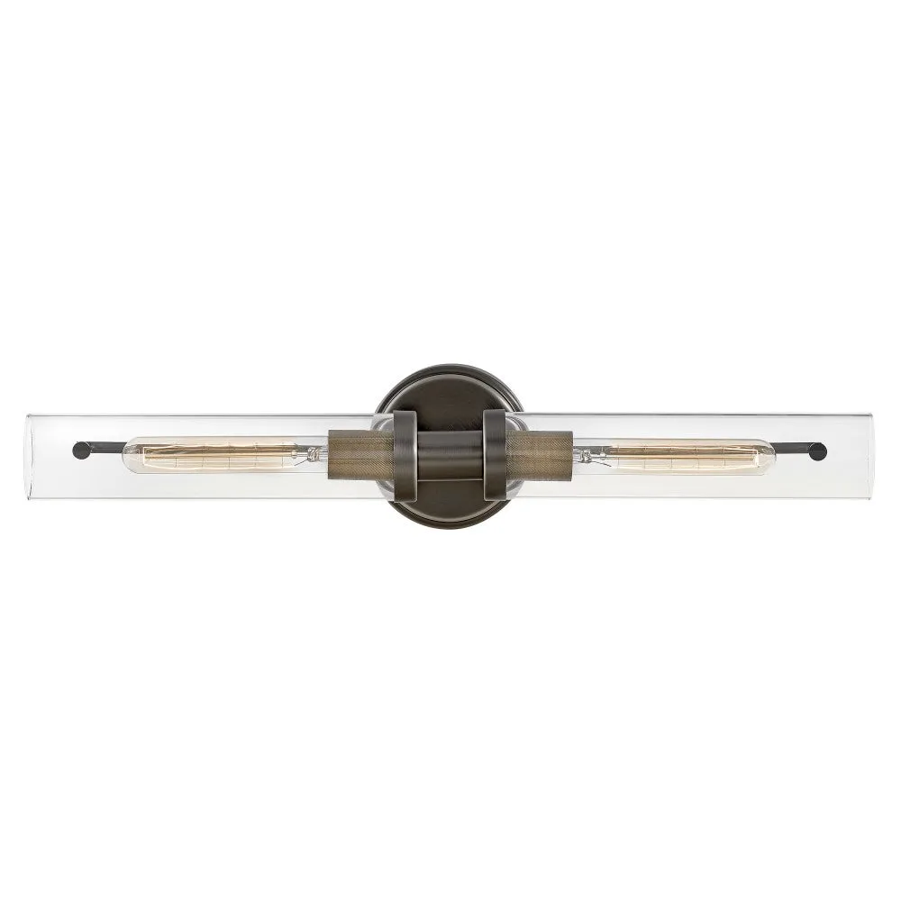 Vaughn 2-Light LED Vanity in Black Oxide