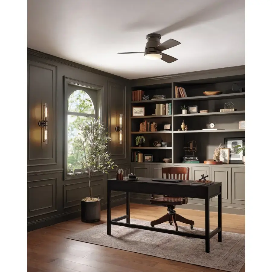 Vaughn 2-Light LED Vanity in Black Oxide - Image 11