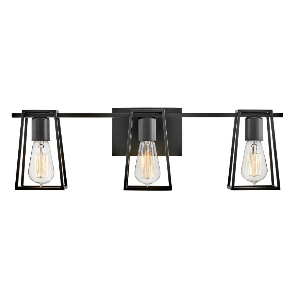 Filmore 3-Light LED Vanity in Black