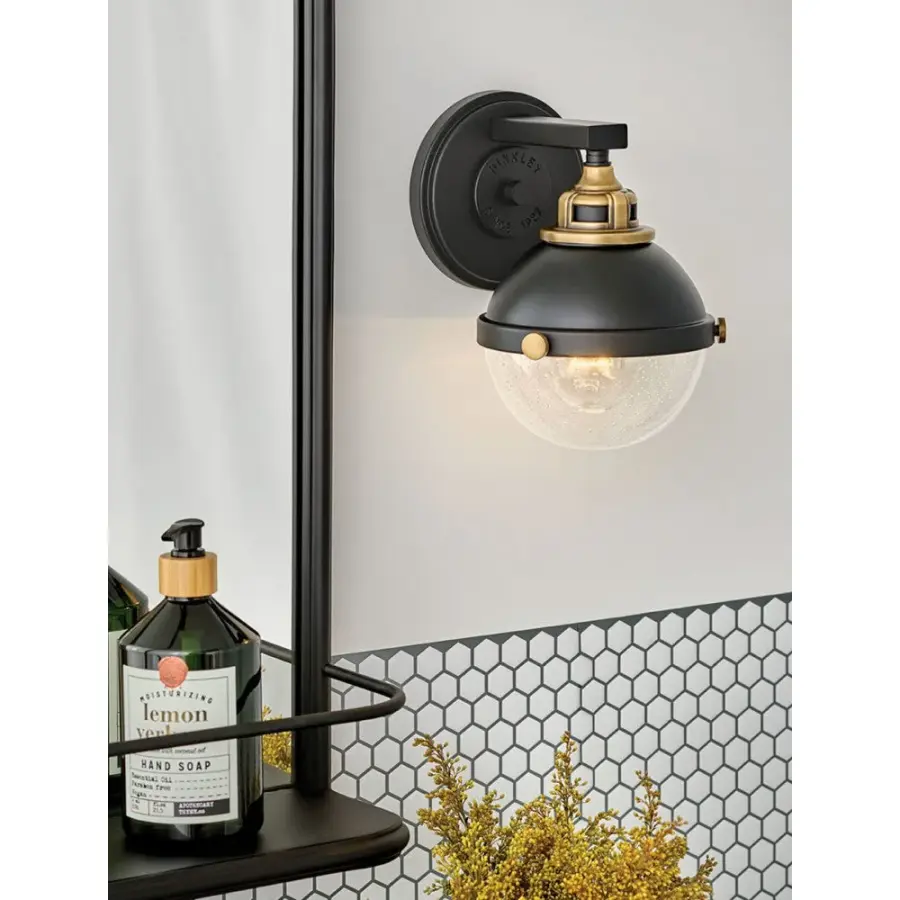 Fletcher LED Vanity Light in Black - Image 8