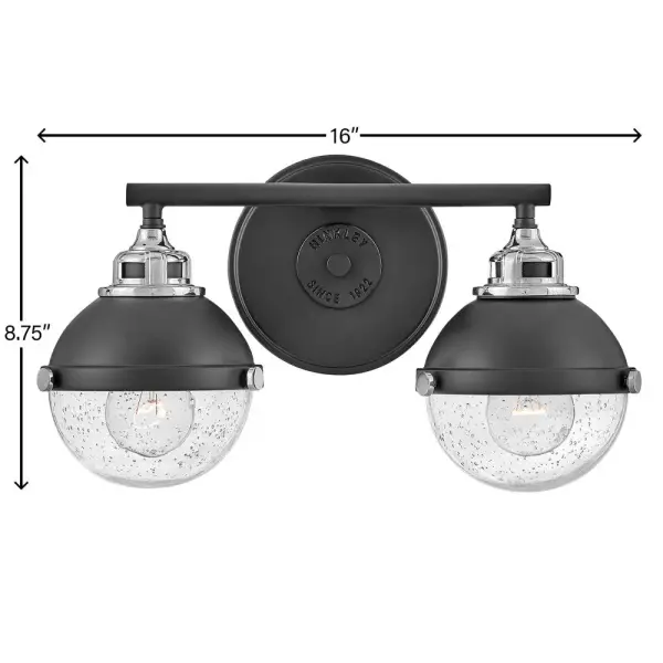 Small Two Light Vanity - Image 2