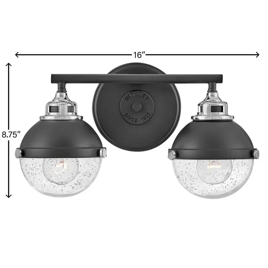 Small Two Light Vanity - Image 2