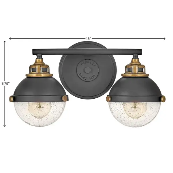 Small Two Light Vanity - Image 2