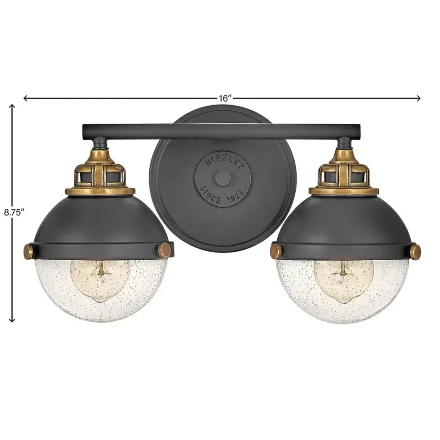 Small Two Light Vanity - Image 2