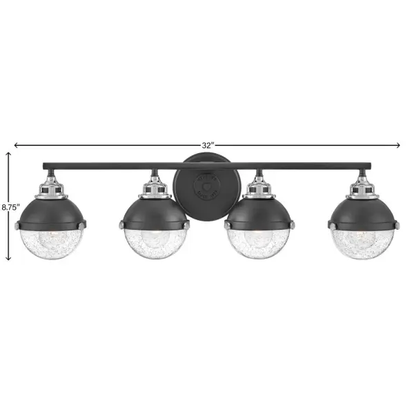 Large Four Light Vanity - Image 6