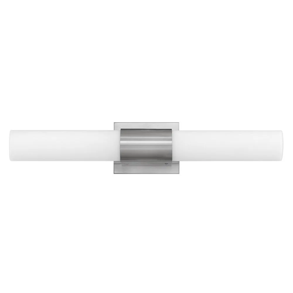 Portia LED Vanity Light in Brushed Nickel
