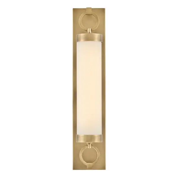 Baylor LED Vanity Light in Heritage Brass - Image 3