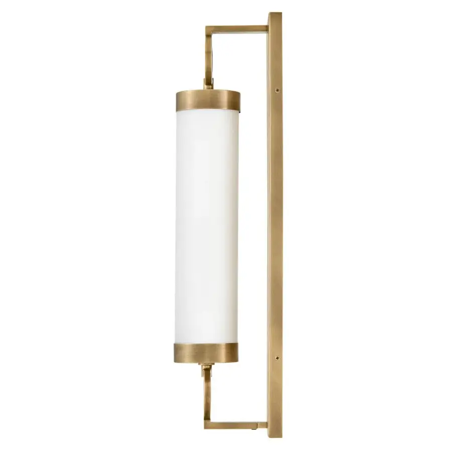 Baylor LED Vanity Light in Heritage Brass - Image 6