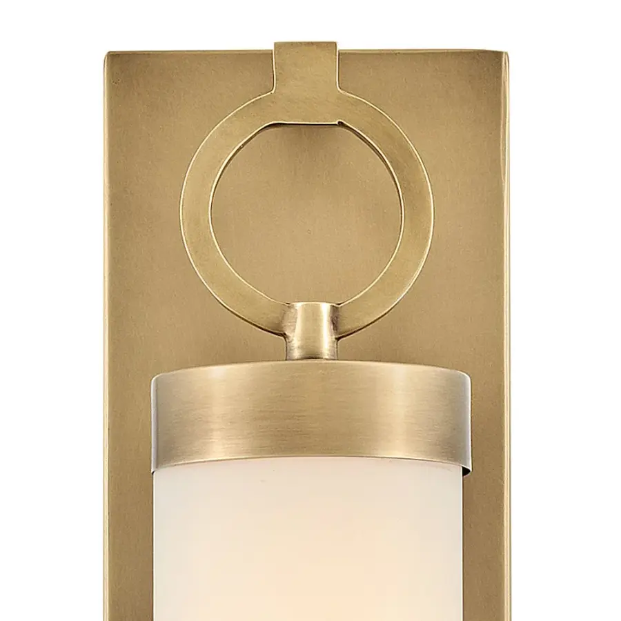 Baylor LED Vanity Light in Heritage Brass - Image 7