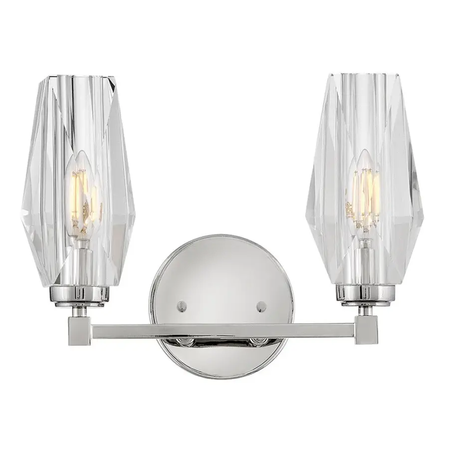 Ana LED Vanity Light in Polished Nickel - Image 1