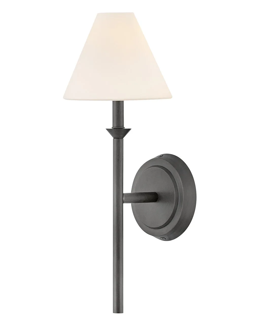 Greta LED Wall Sconce in Blackened Brass