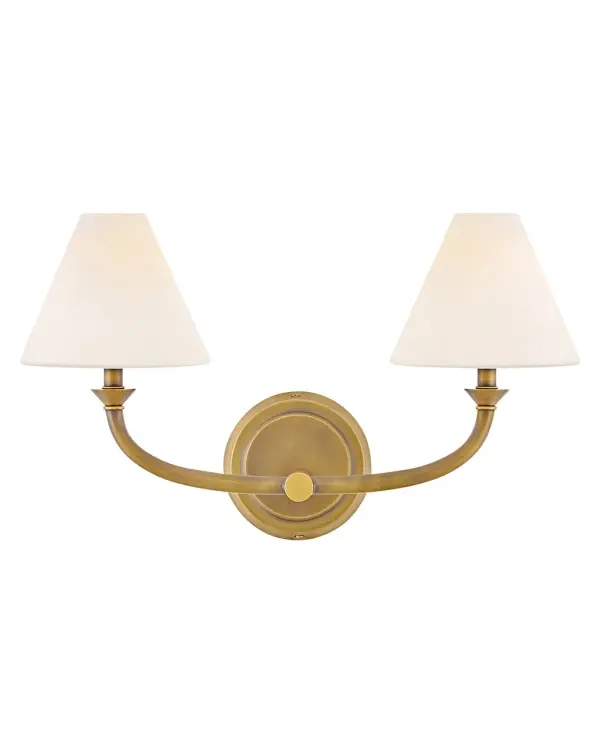 Inspired by traditional lighting styles, Greta complements its slim, contemporary silhouette with timeless details and classic finishes. Tapered, etched opal glass shades softly diffuse light, filling your space with a warm ambiance. - alternate view