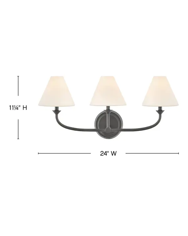 Medium Three Light Vanity - Image 8
