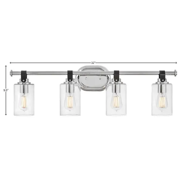 Large Four Light Vanity - Image 9