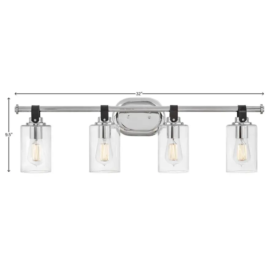 Large Four Light Vanity - Image 9