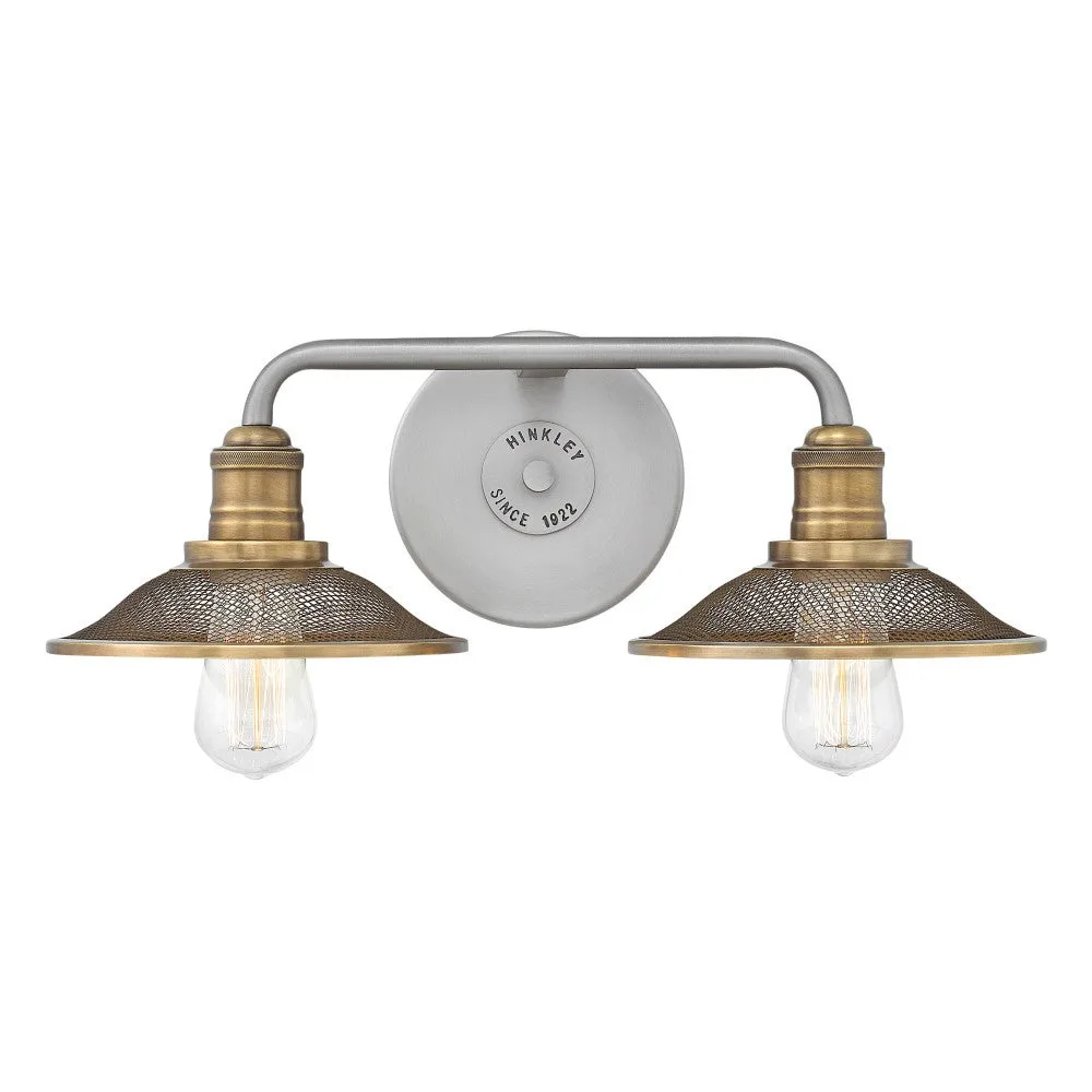 Rigby LED Vanity Light in Antique Nickel