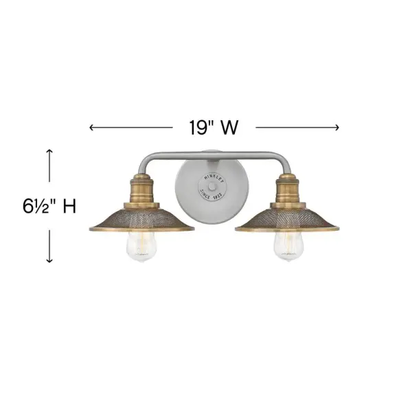 Small Two Light Vanity - Image 2