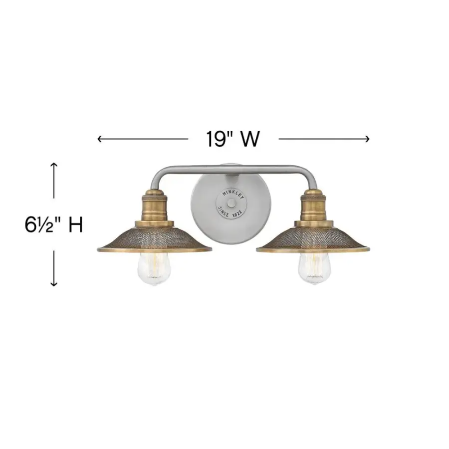 Small Two Light Vanity - Image 2