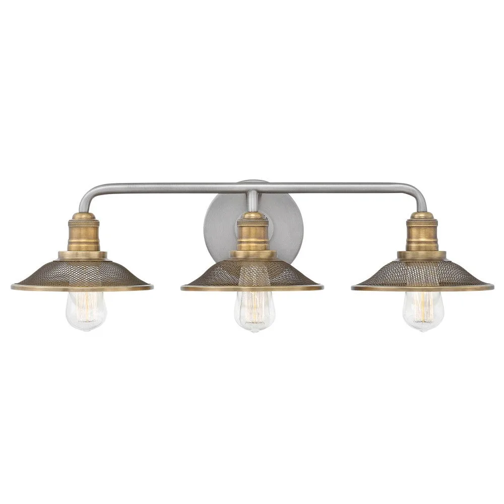 Rigby LED Vanity Light in Antique Nickel