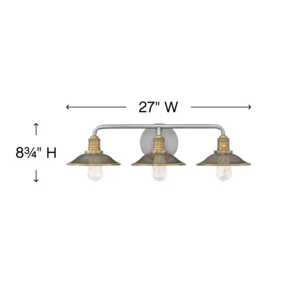 Medium Three Light Vanity - Image 2