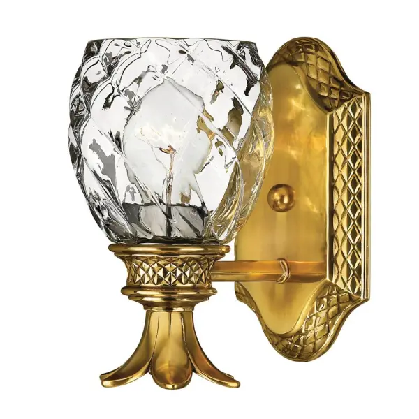 Plantation LED Vanity Light in Burnished Brass - Image 5