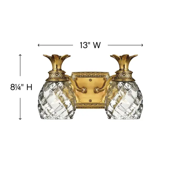 Small Two Light Vanity - Image 2