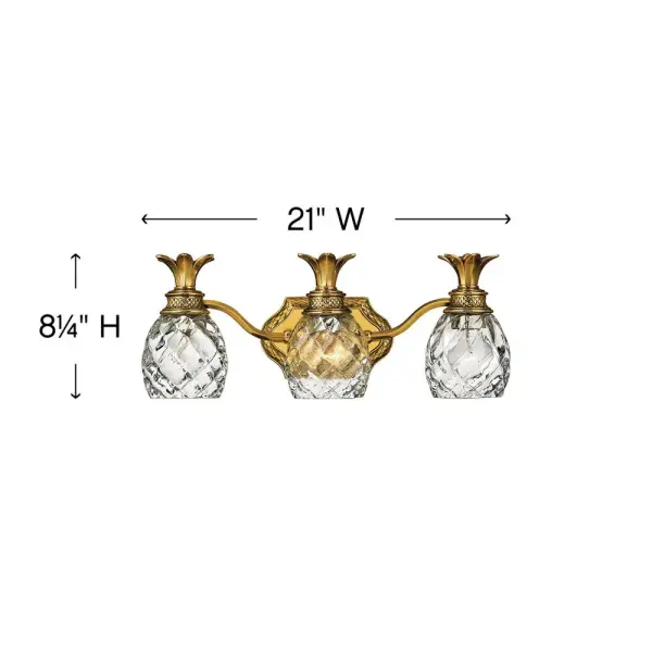 Medium Three Light Vanity - Image 2