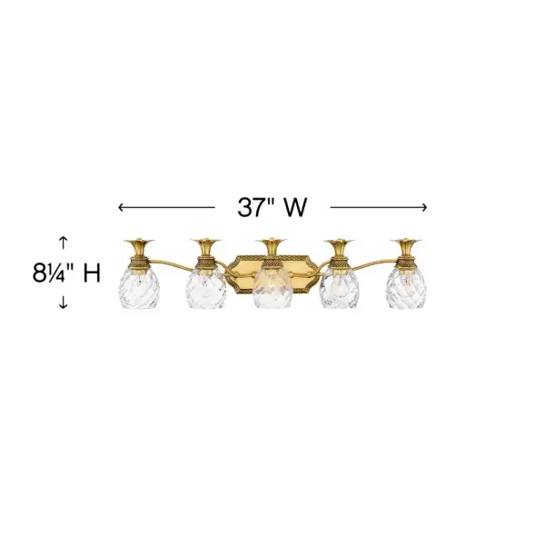 Extra Large Five Light Vanity - Image 2