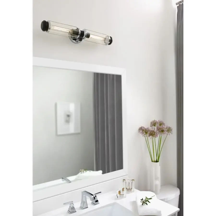 Small Two Light Vanity - Image 3