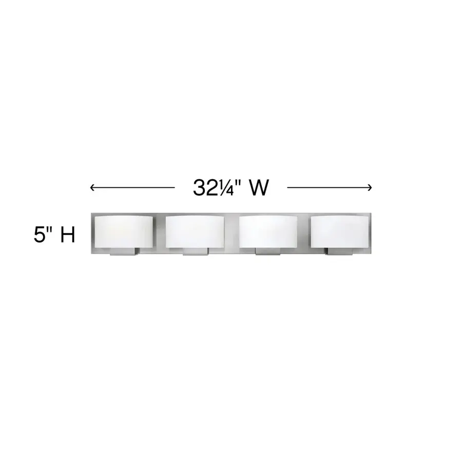 Large Four Light Vanity - Image 3