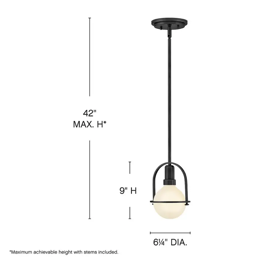 Extra Small Convertible Semi-Flush Mount - Image 3