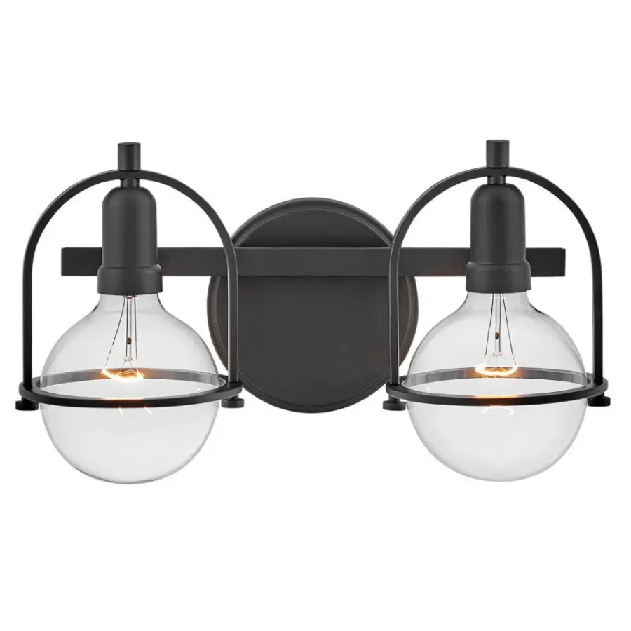 Somerset LED Vanity Light in Black - Image 12
