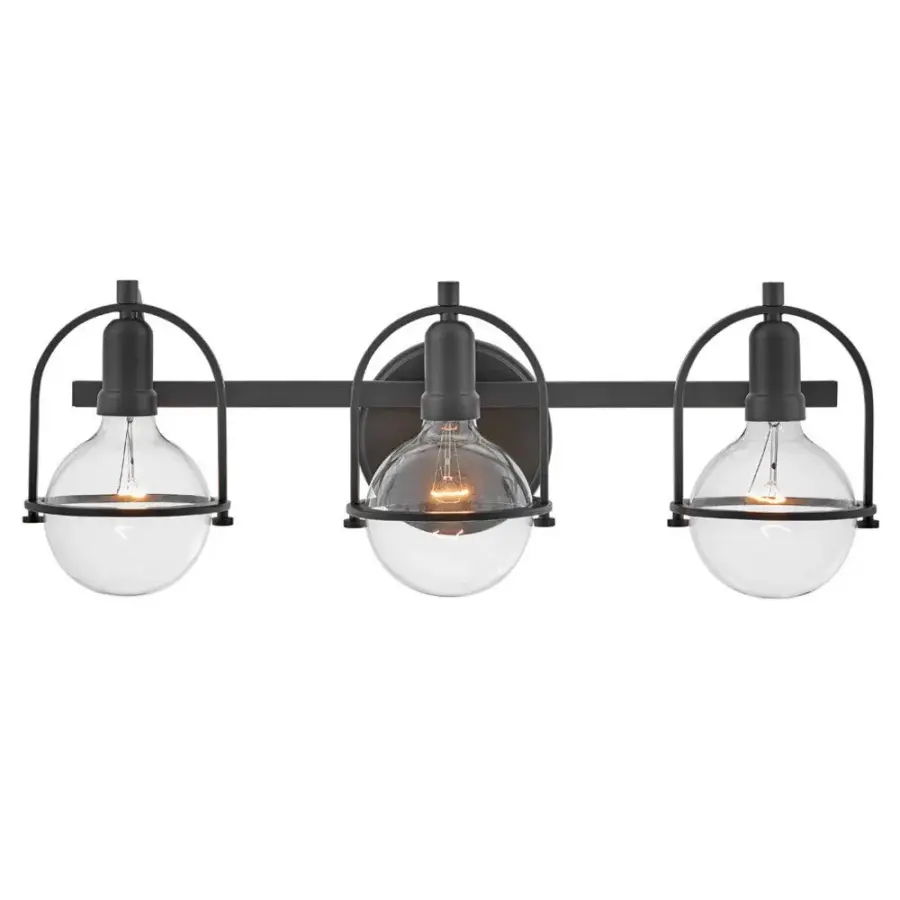 Somerset 3-Light LED Vanity in Black - Image 12