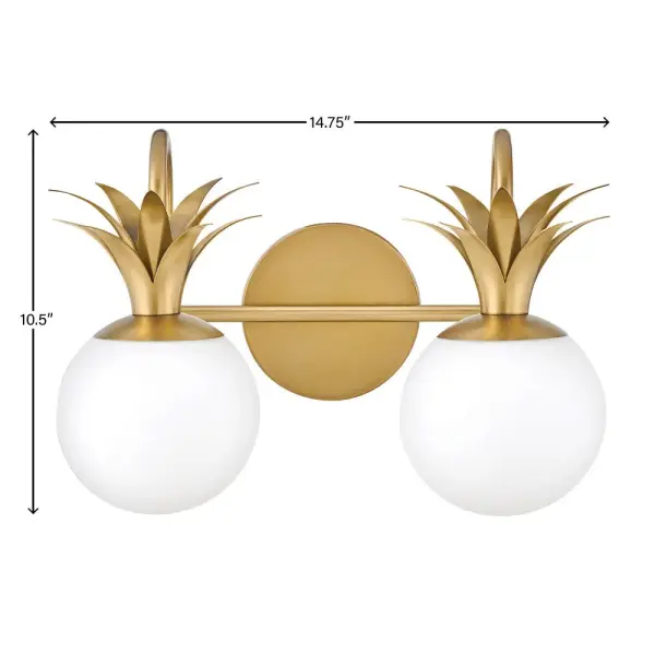 Small Two Light Vanity - Image 6