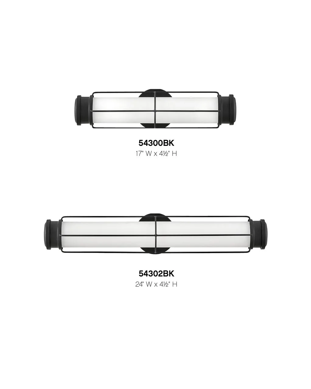 Saylor LED Wall Sconce in Black