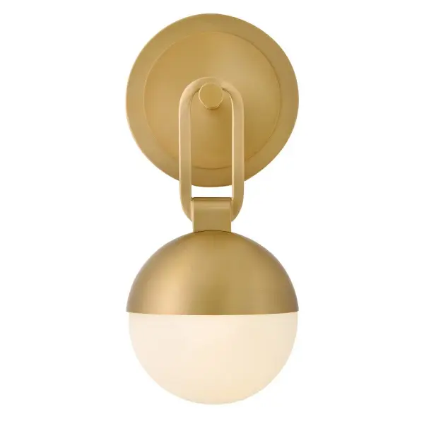 Bowie LED Wall Sconce in Lacquered Brass - Image 6