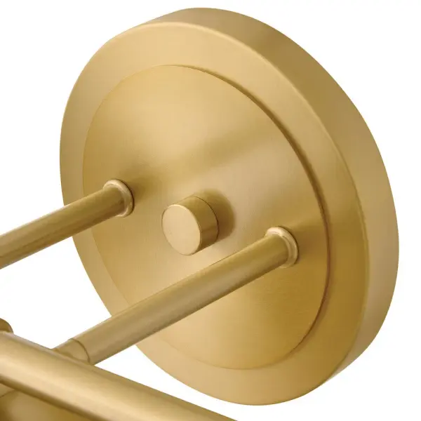 Bowie LED Vanity Light in Lacquered Brass - Image 3