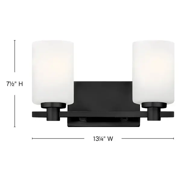 Small Two Light Vanity - Image 2