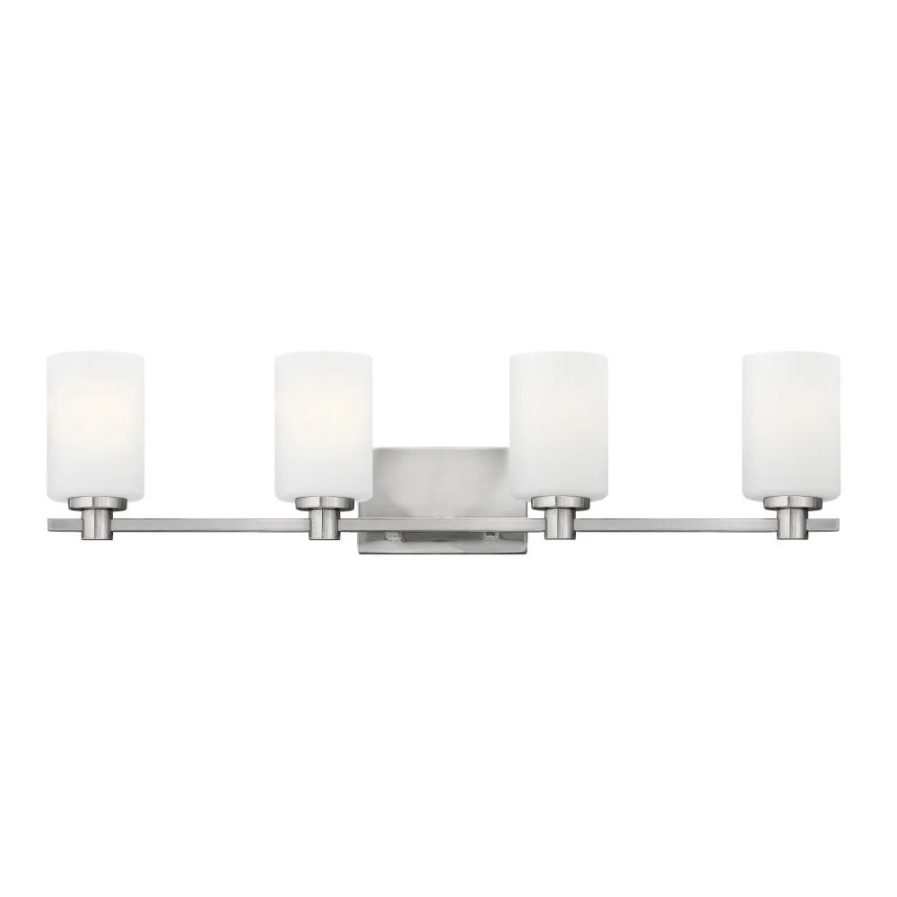 Karlie 4-Light LED Vanity in Brushed Nickel