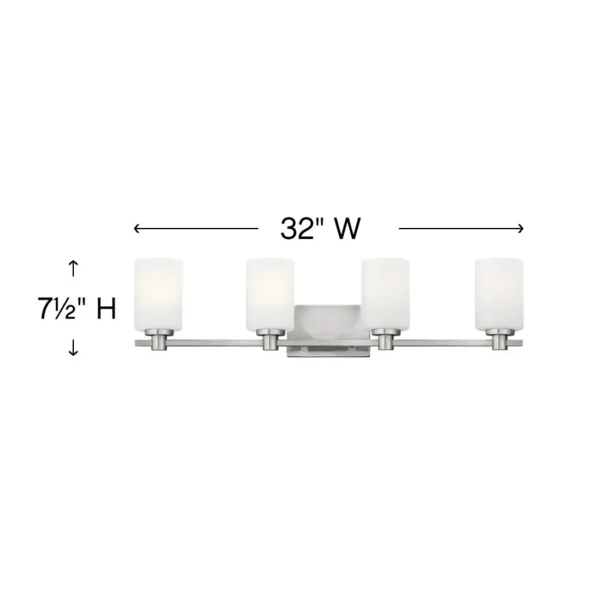 Large Four Light Vanity - Image 2