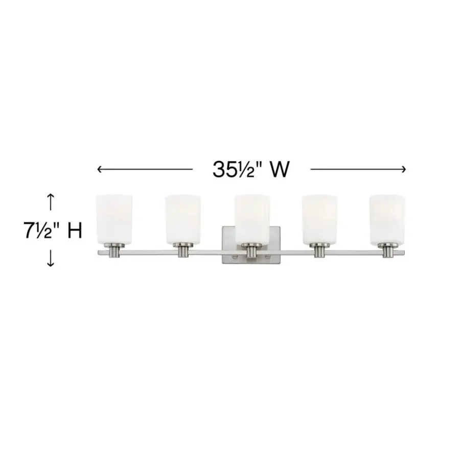 Extra Large Five Light Vanity - Image 1