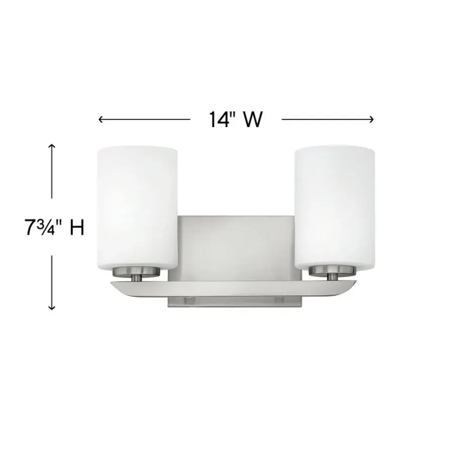 Small Two Light Vanity - Image 2