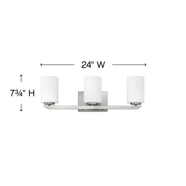 Medium Three Light Vanity - Image 2